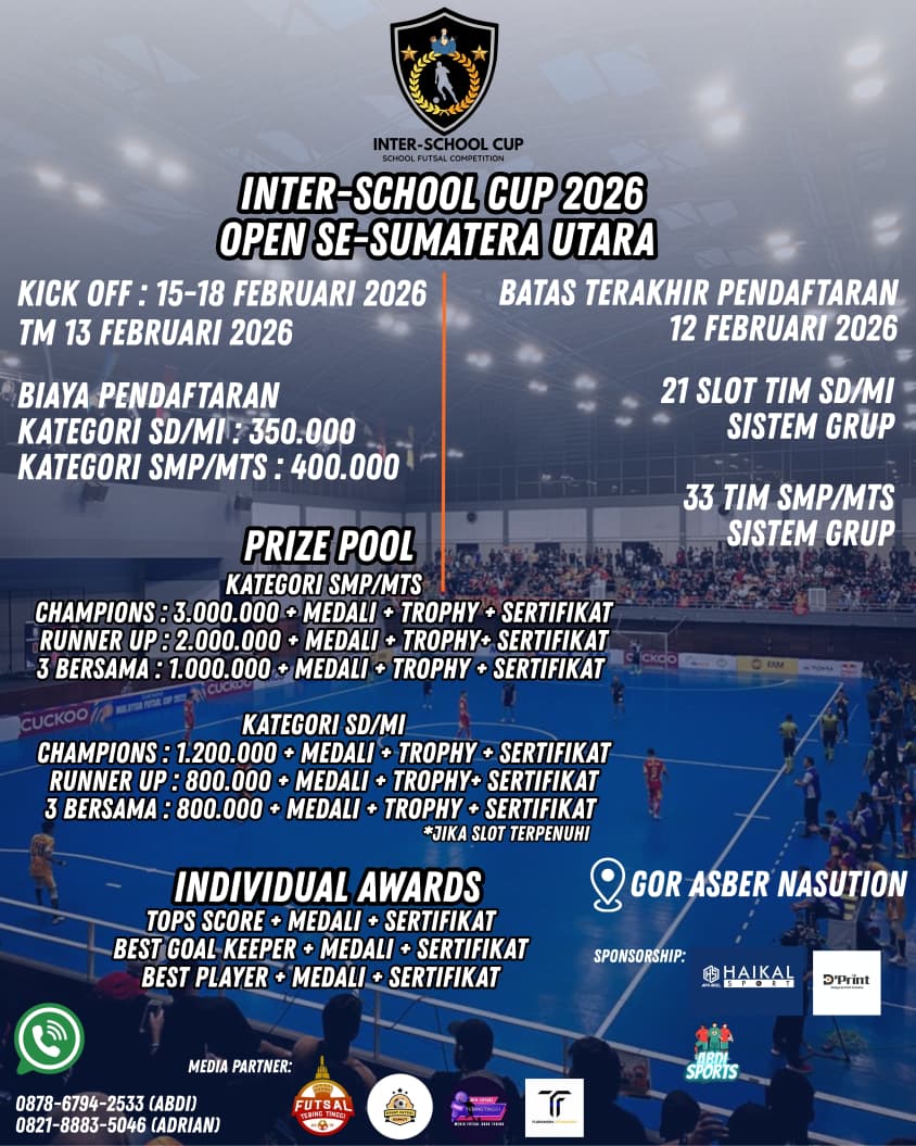 INTER-SCHOOL CUP 2026