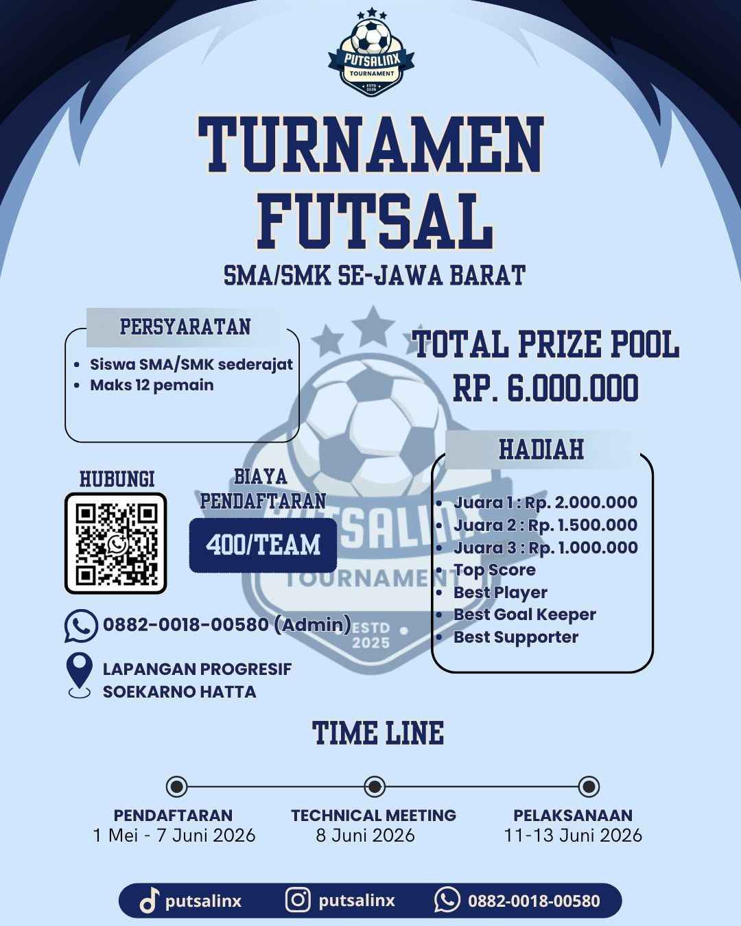 TOURNAMENT PUTSALINX 2026