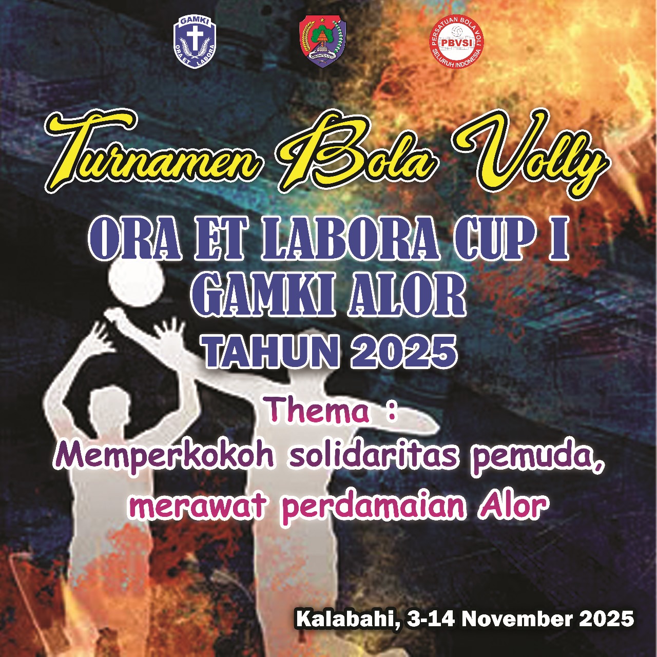 Turnamen Ora Et Labora Cup 1 GAMKI Alor