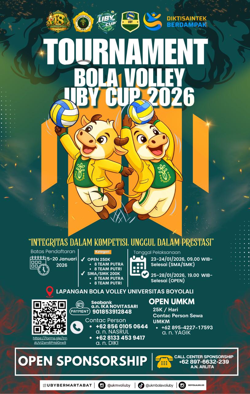 Turnamen Volley UBY CUP 2026